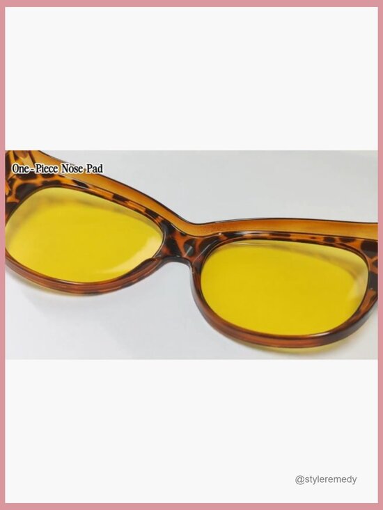 Polarized Fit Over Glasses Night Vision Driving Sunglasses Yellow Lens main image 4
